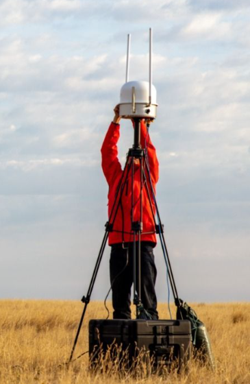 ASSA Global passive RF detection dome deployed in the field
